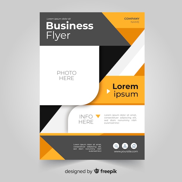 Business-flyer-vorlage