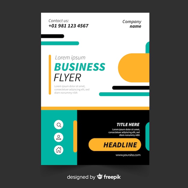 Business-flyer-vorlage