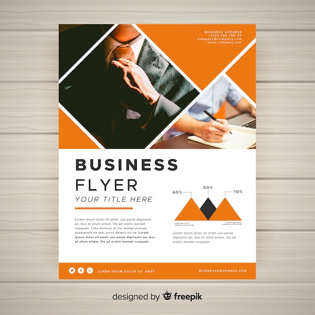 Business-flyer-vorlage