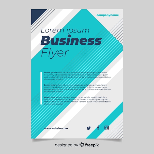 Business-Flyer-Vorlage