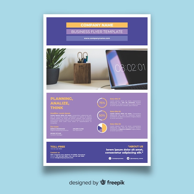 Business-flyer-vorlage