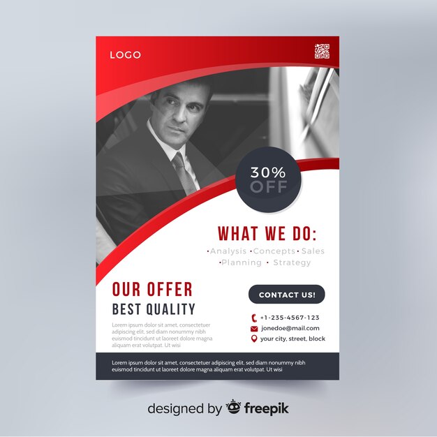 Business-Flyer-Vorlage