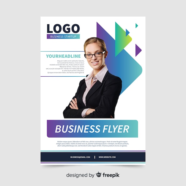 Business-flyer-vorlage