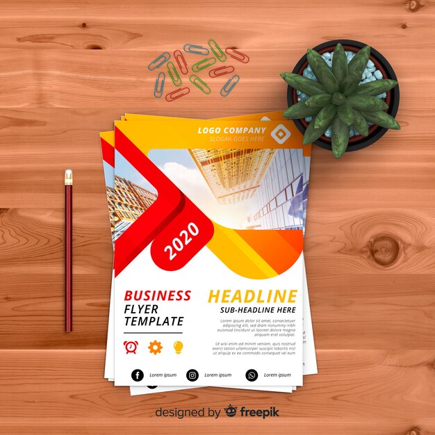 Business-Flyer-Vorlage