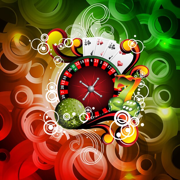 Casino Hintergrund Design