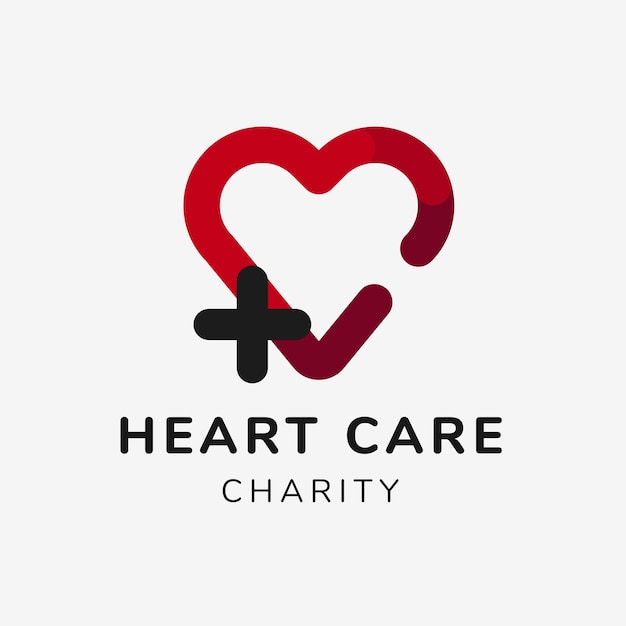 Charity-logo-vorlage, non-profit-branding-design-vektor