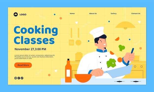 Chef-template-design