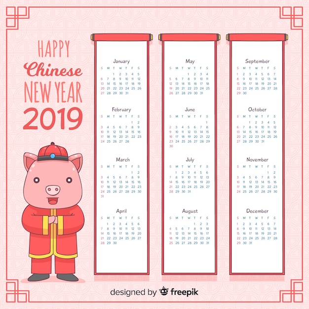 Chinesischer kalender 2019