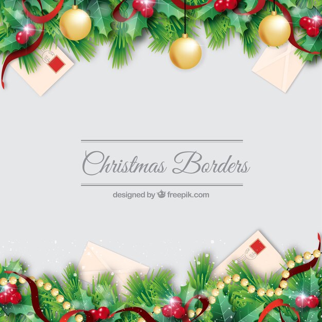 Christmas Borders Decorationb Set