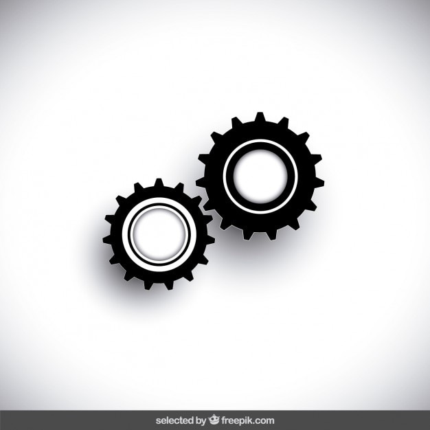 Cogwheel icons