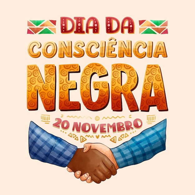 Consiencia negra schriftzug