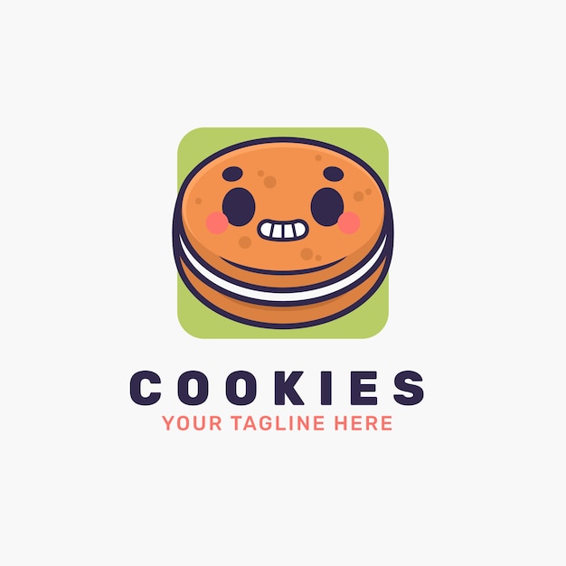 Cookies-Logo-Design-Vorlage