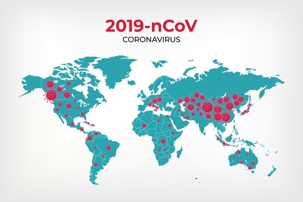 Coronavirus Karte