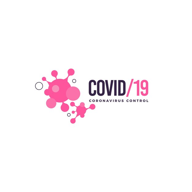 Coronavirus-Logo-Konzept