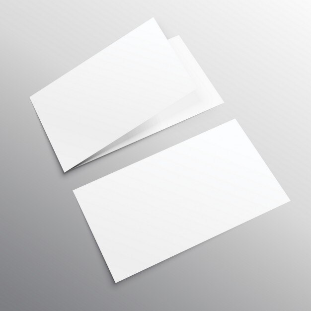 Corporate-Karten, Mock-up