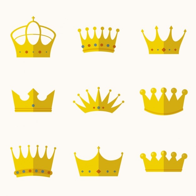 Crowns sammlung in flache bauform