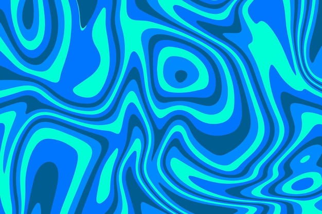 Curvy grooviger psychedelischer Hintergrund