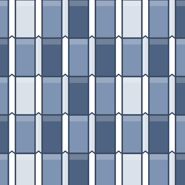 Kostenloser Vektor dachziegelmuster im flachen design