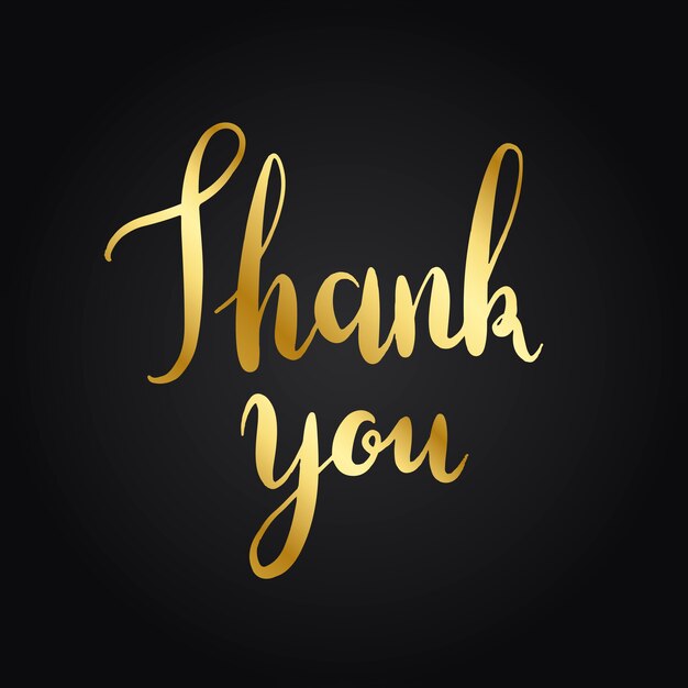 Danke, Typografie-Stil
