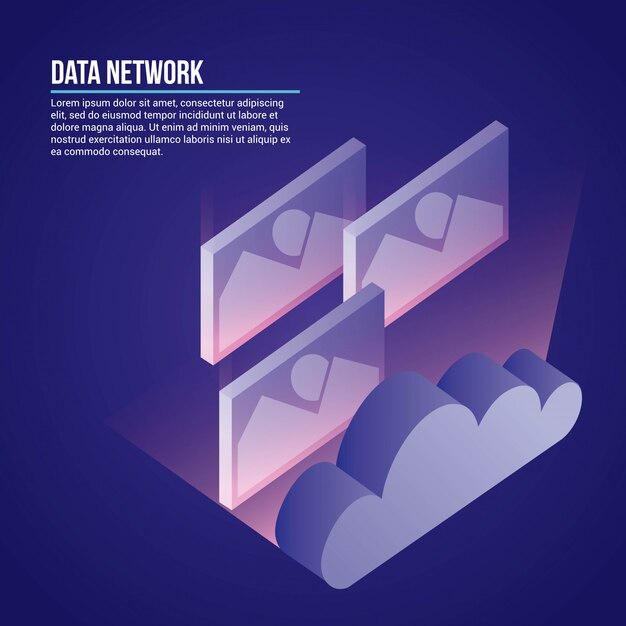 Datennetz abbildung