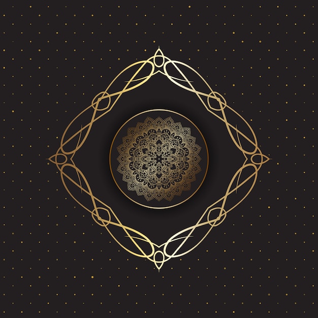 Dekoratives mandala-design