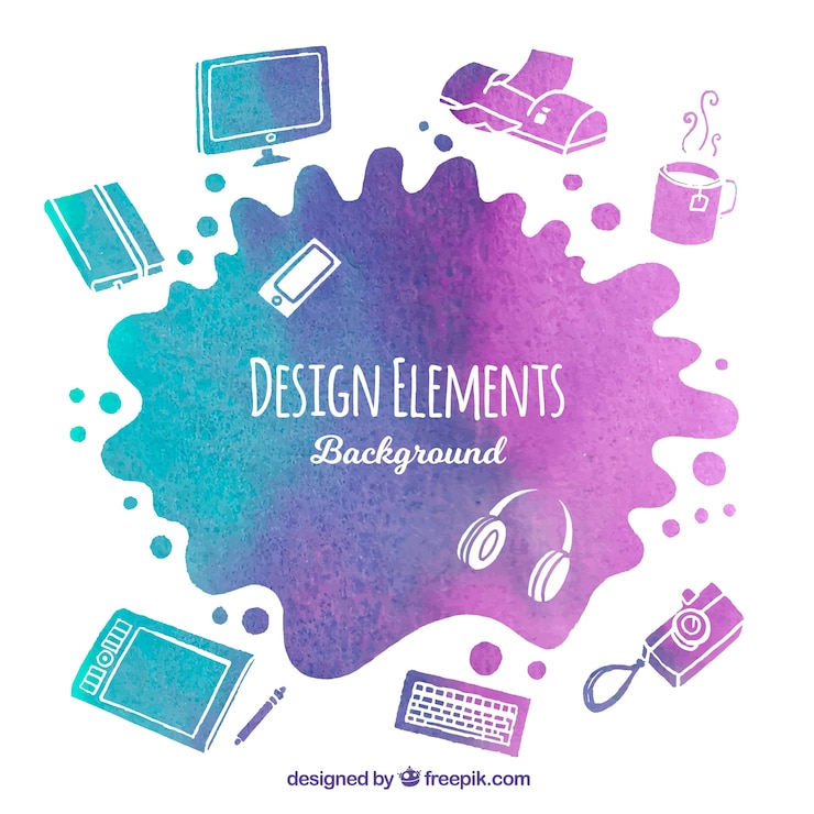 Kostenlose Vektor design-elemente hintergrund