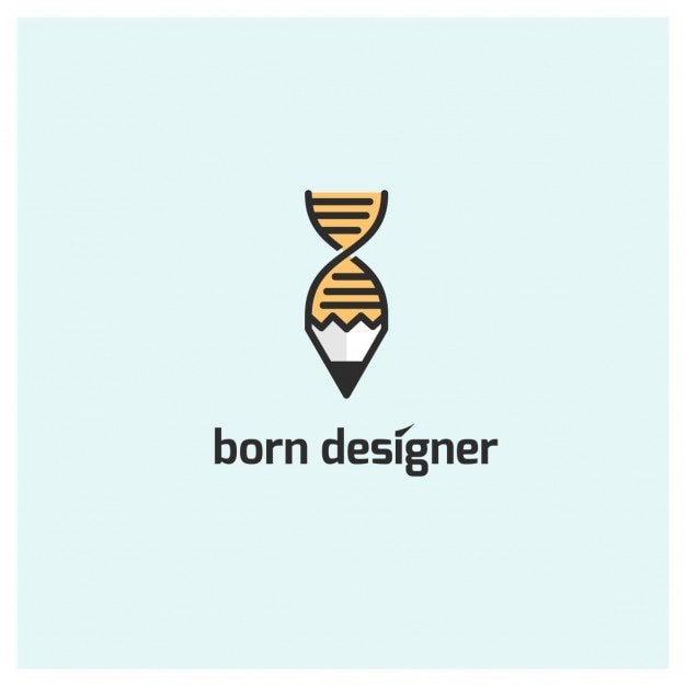Kostenloser Vektor designer logo