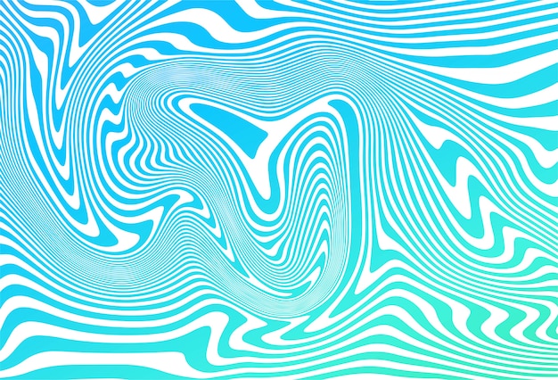 Diagonale blaue Linien des Zickzacks bewegen Hintergrund wellenartig