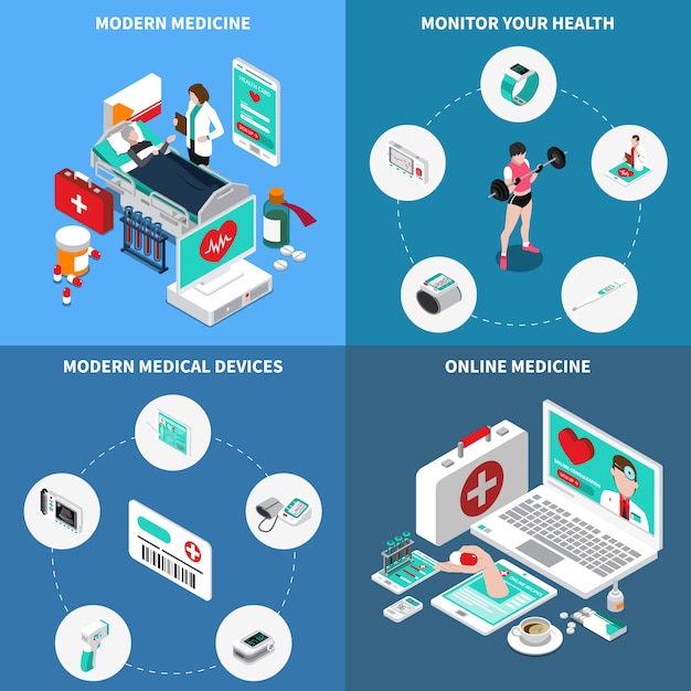 Digital medicine isometric