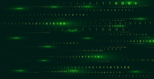 digitaler binärer Code Cyberspace-Matrix-Wallpaper-Design