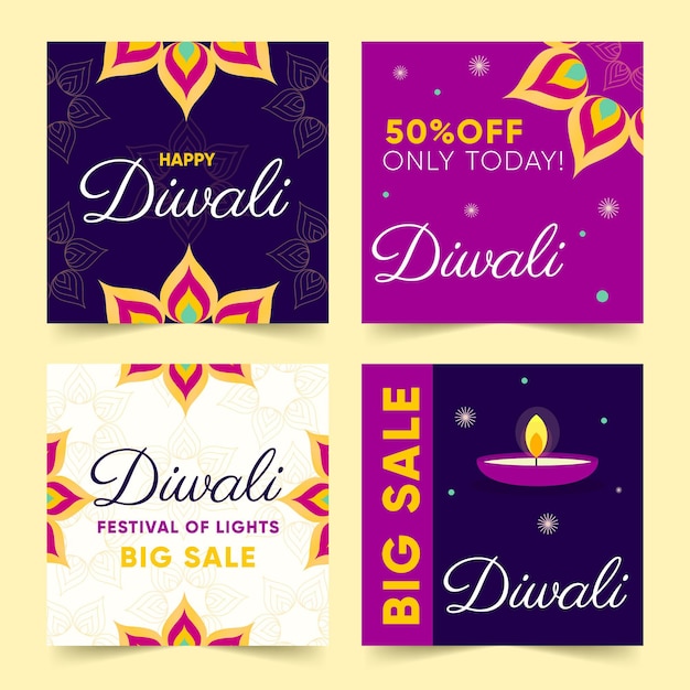 Diwali verkauf instagram beiträge