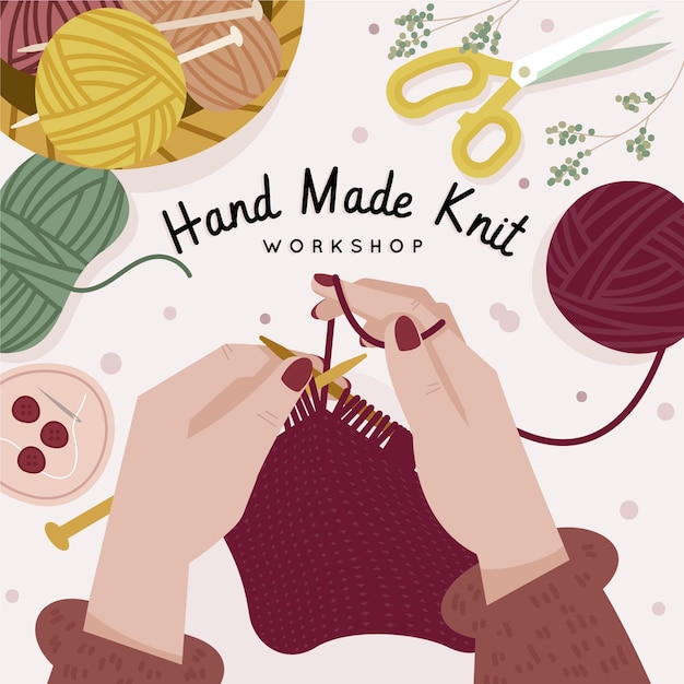 Diy kreativen Workshop-Stil