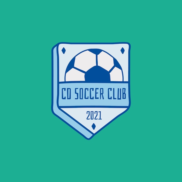 Doodle-CD-Fußballclub-Logo