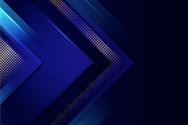 Dunkler hintergrund mit goldenen details