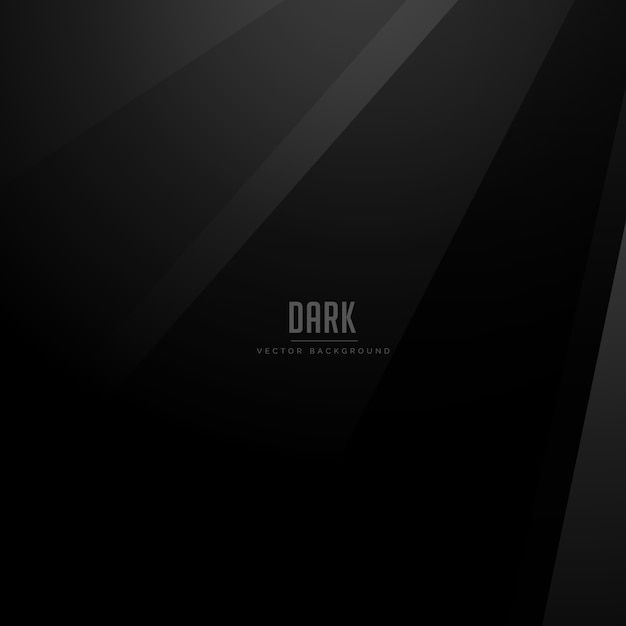 dunkler Vektor Hintergrund mit schwarzen Schattierungen