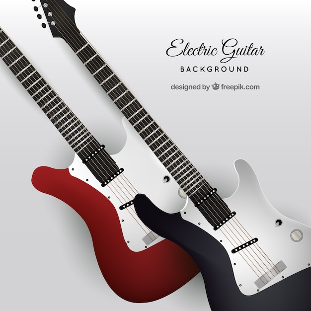 E-Gitarre Hintergrund