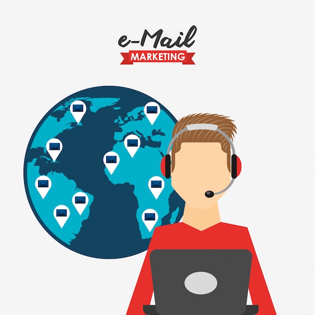 E-mail-marketing-illustration