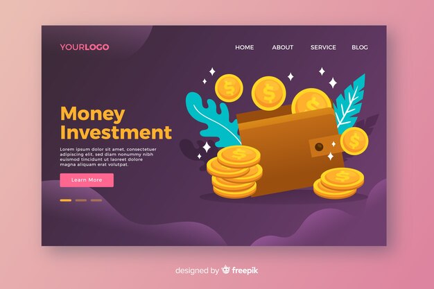 Economy-Landing-Page