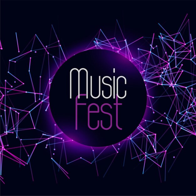Edm DJ Musical Festival Event Cover Vorlage