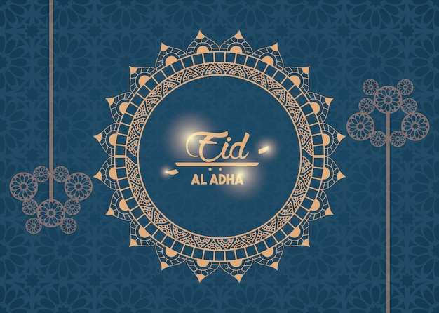 Eid al adha fest der muslime