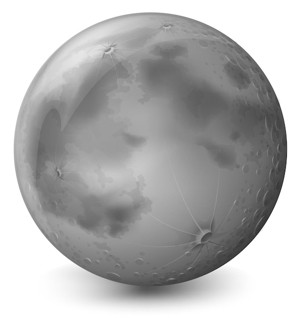 Ein grauer Planet