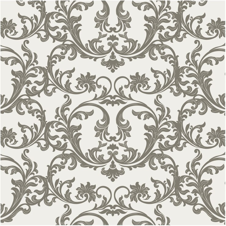 Kostenlose Vektor elegante ornamentale muster hintergrund