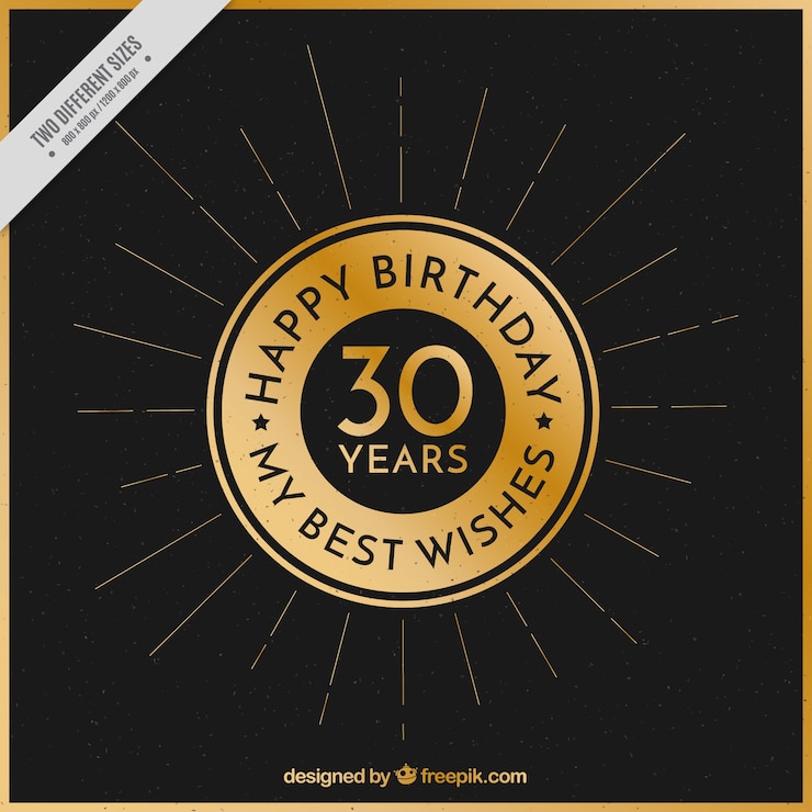 Kostenlose Vektor elegante vintage golden alles gute zum geburtstag hintergrund