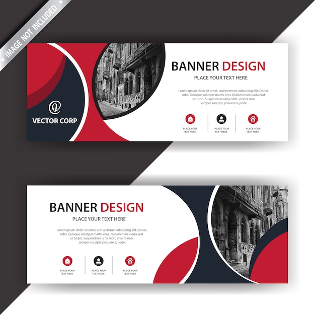 Elegantes bannerdesign