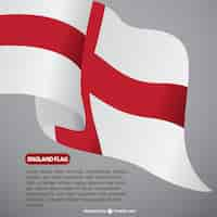 Kostenloser Vektor england-flagge kostenlose vorlage