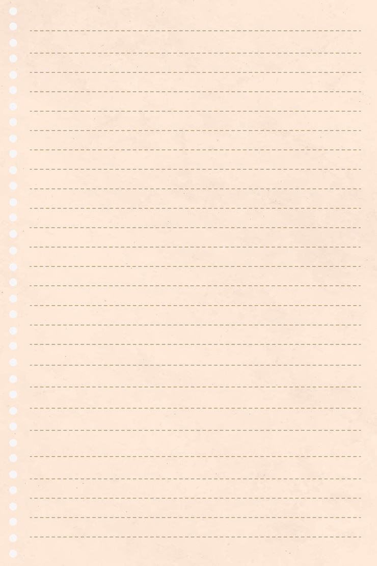 Kostenlose Vektor entwurf für leeres creme-notepapier