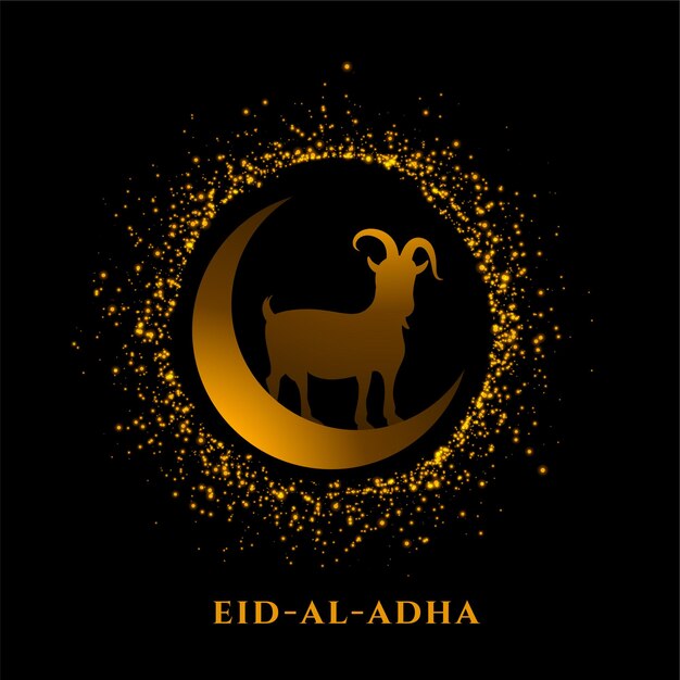 Eparkling Eid al Adha Bakrid Festivalgruß