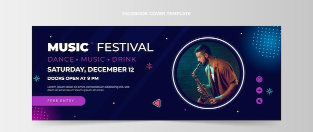 Facebook-Cover des Gradientenmusikfestivals
