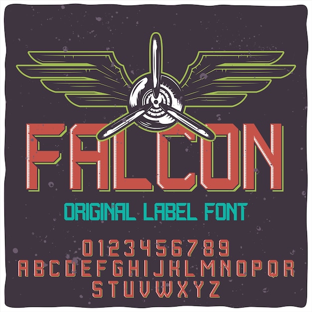 Falcon schrift