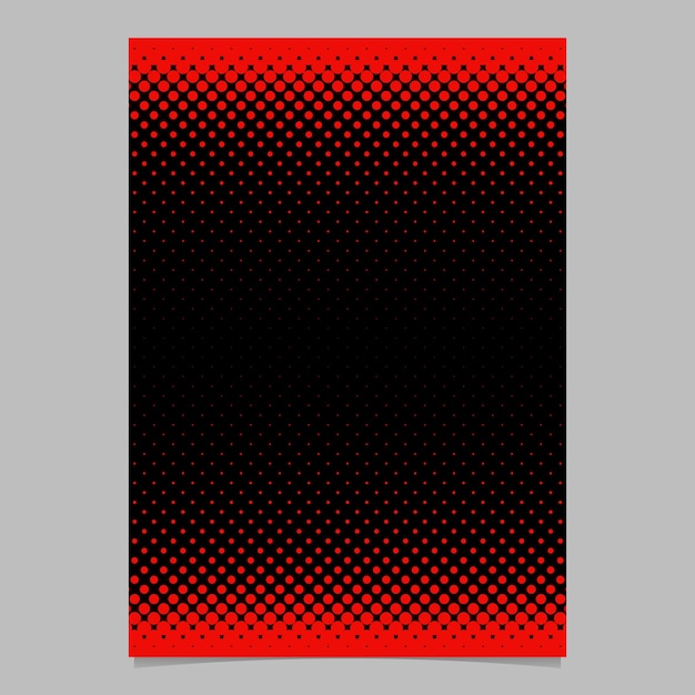 Farbe abstrakt Halftone Kreis Muster Karte Vorlage - Vektor Schreibwaren Hintergrund Grafik-Design mit Punkt Muster